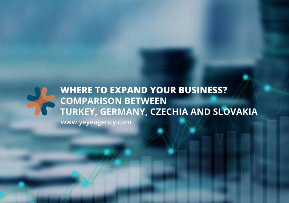 Where to expand your business? Comparison between Turkey, Germany, Czechia and Slovakia