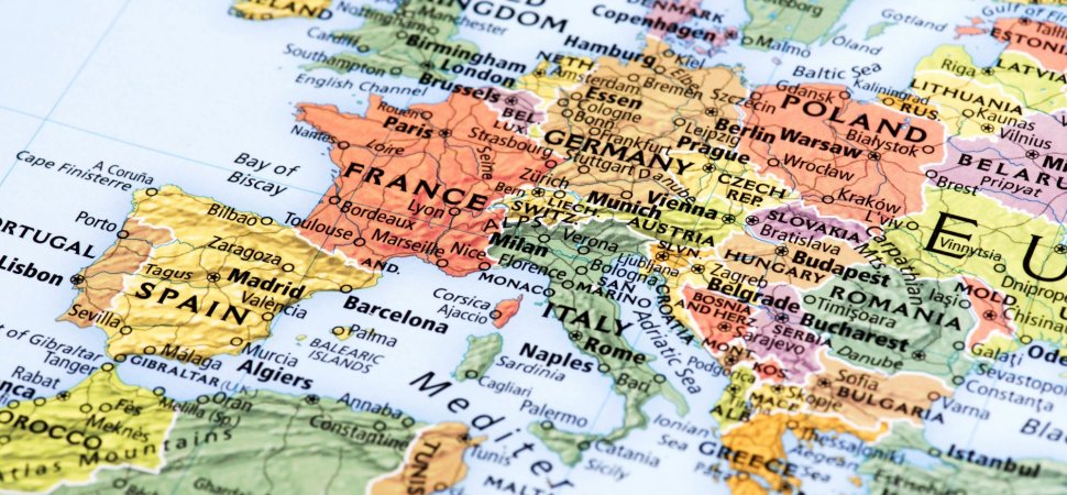 Europe business map yeye