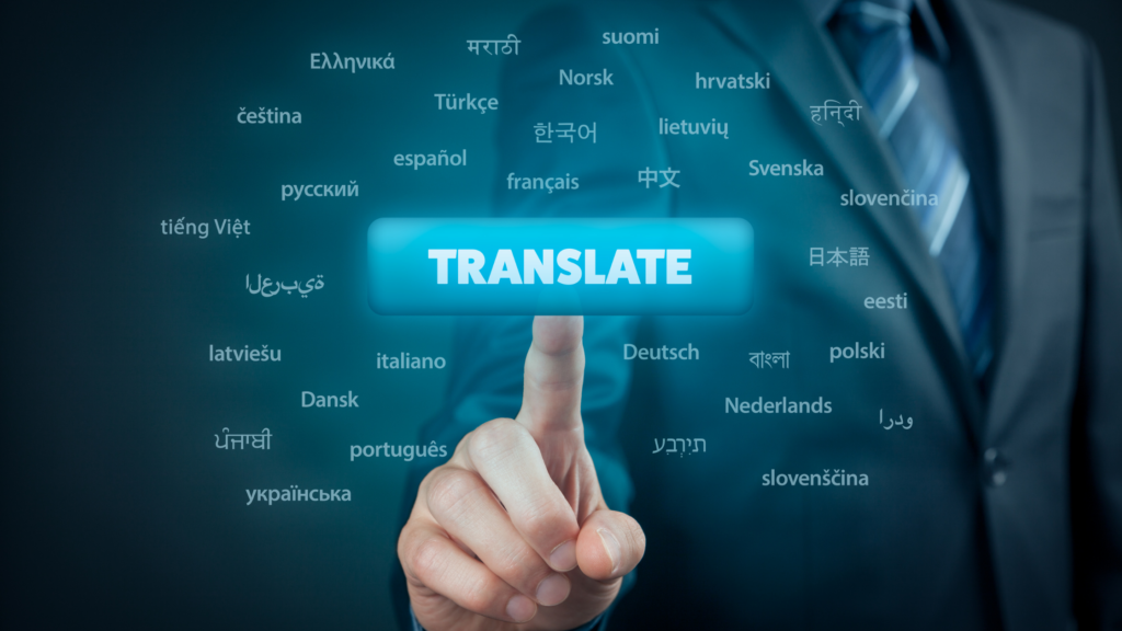 Image of YeYe Agency's advanced Computer Assisted Translation Tool in action